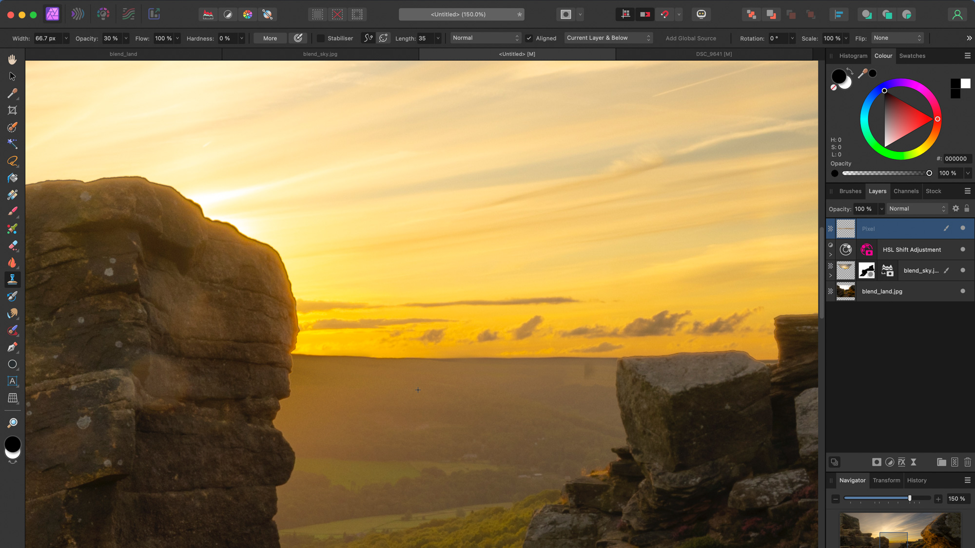 تحرير في Affinity Photo 2
