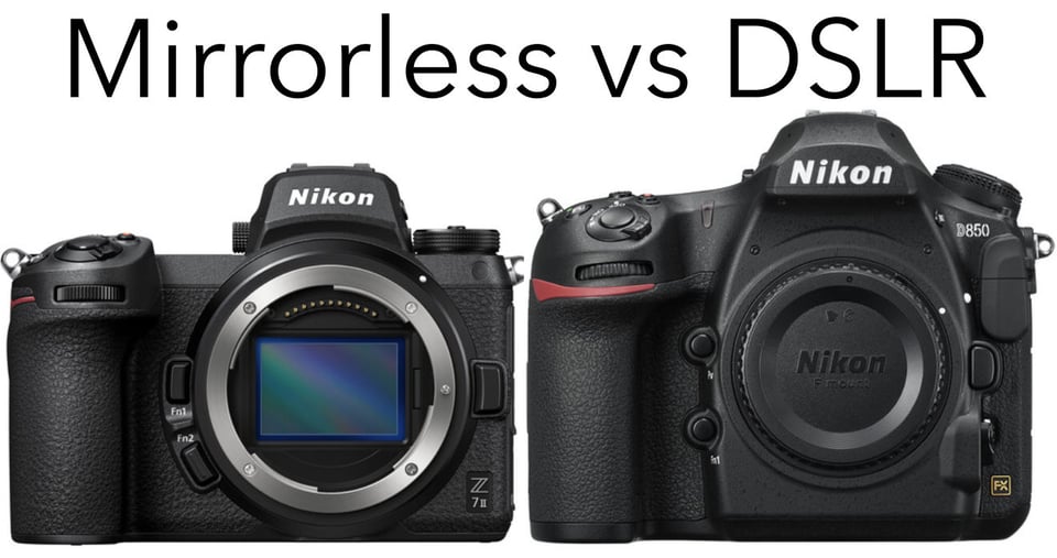 مقارنة بين Mirrorless و DSLR