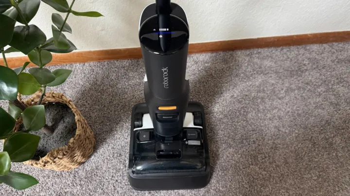 The Roborock F25 ACE in its dock