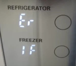 رمز الخطأ ER IF في ثلاجة LG: الشرح وحل المشكلات