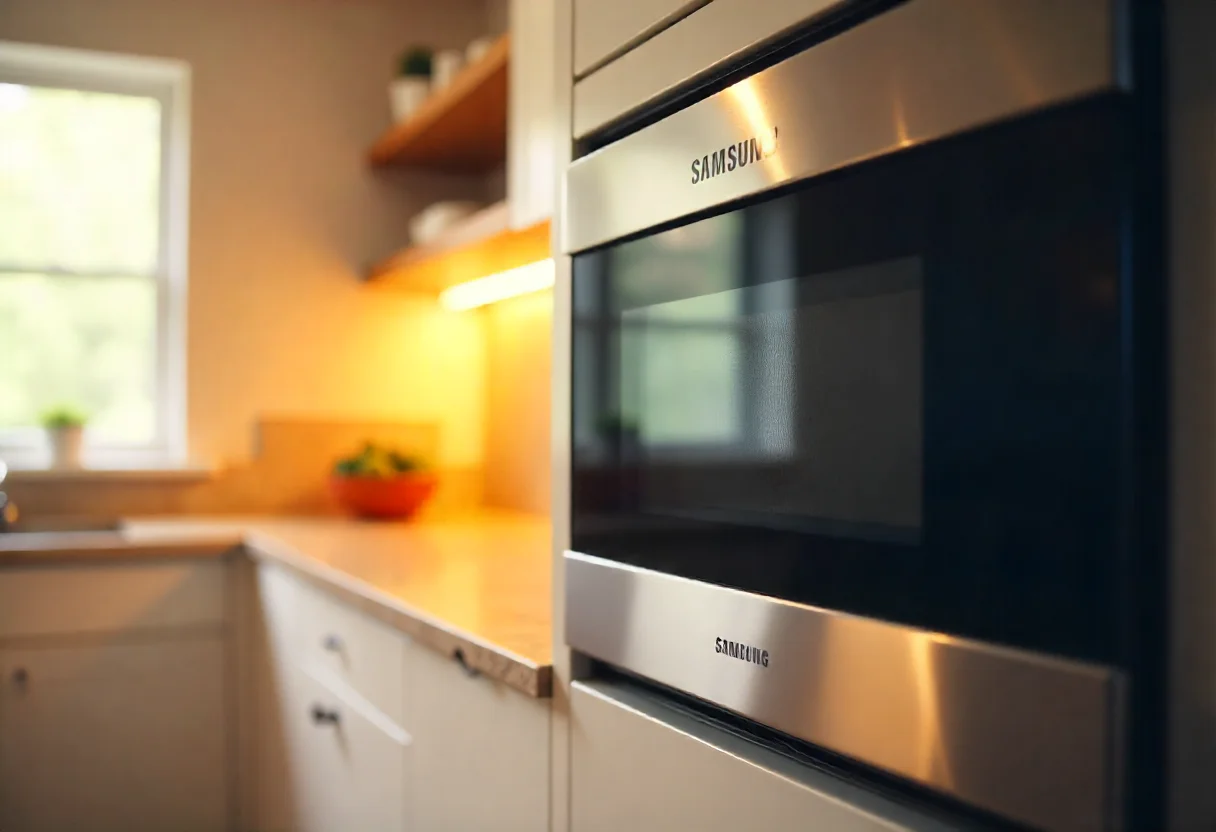 حل مشكلة: باب ميكروويف Samsung لا يغلق