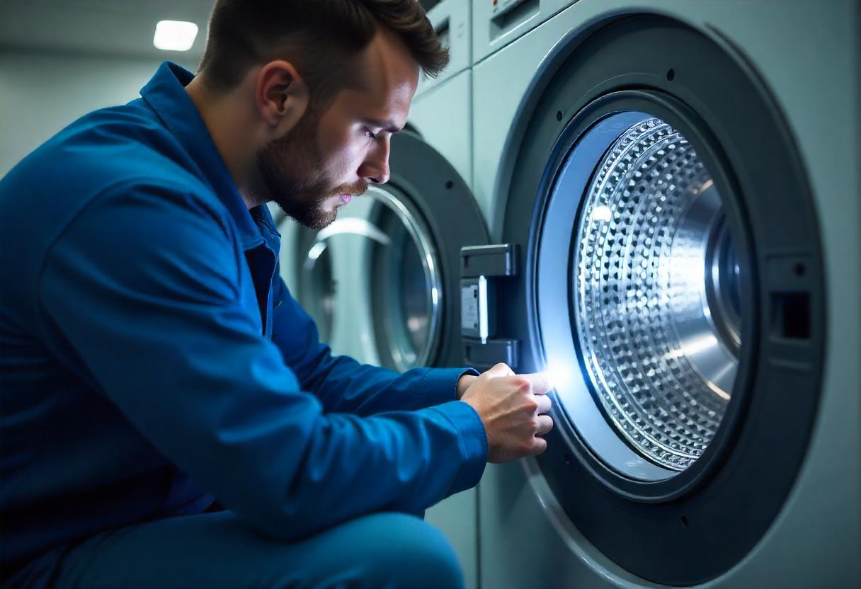 غسالة LG لا تدور