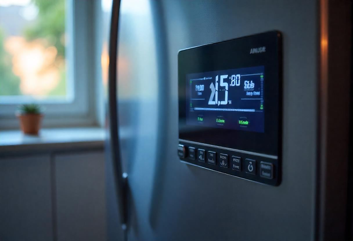 شاشة ثلاجة GE لا تعمل