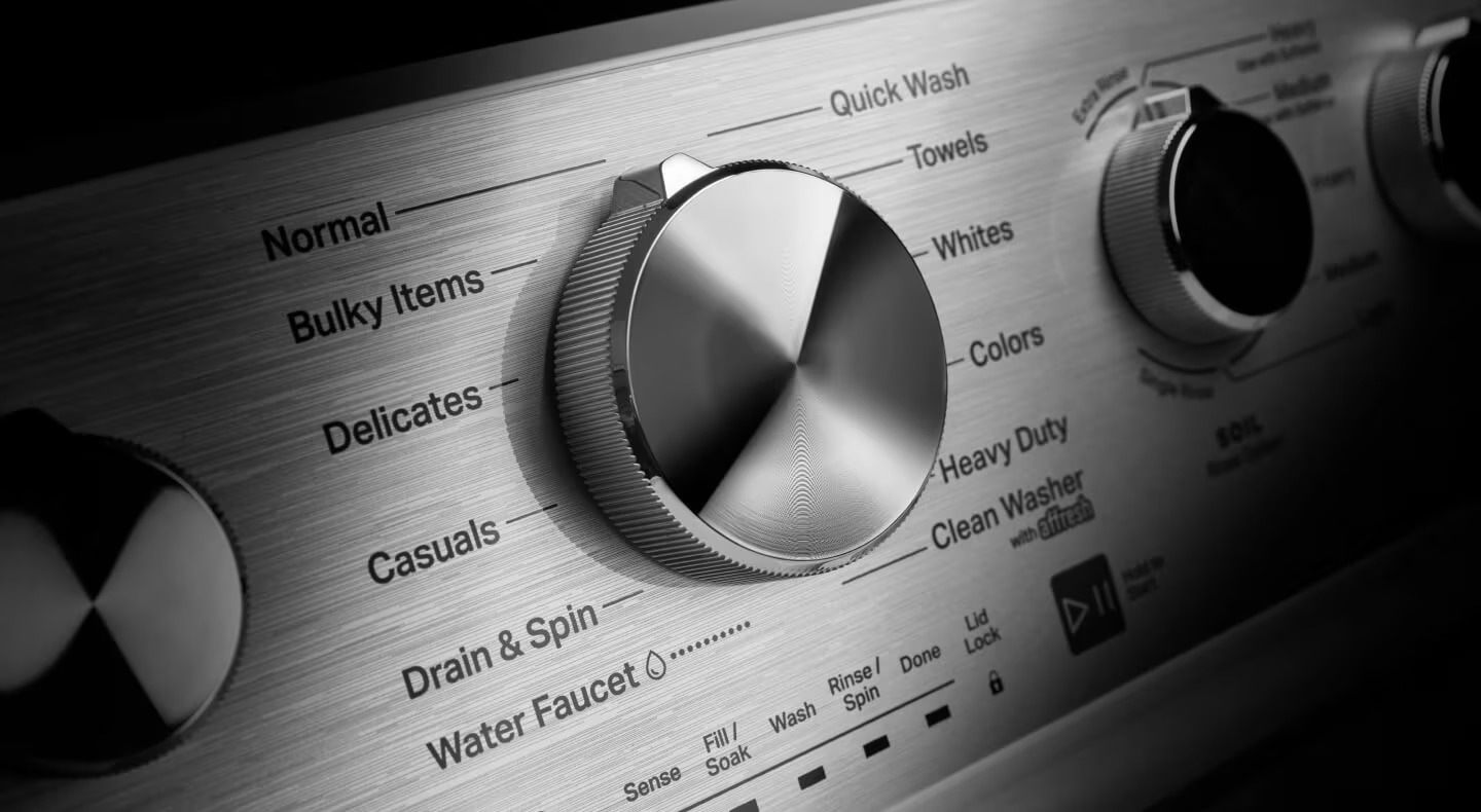 رمز LF في غسالة Maytag