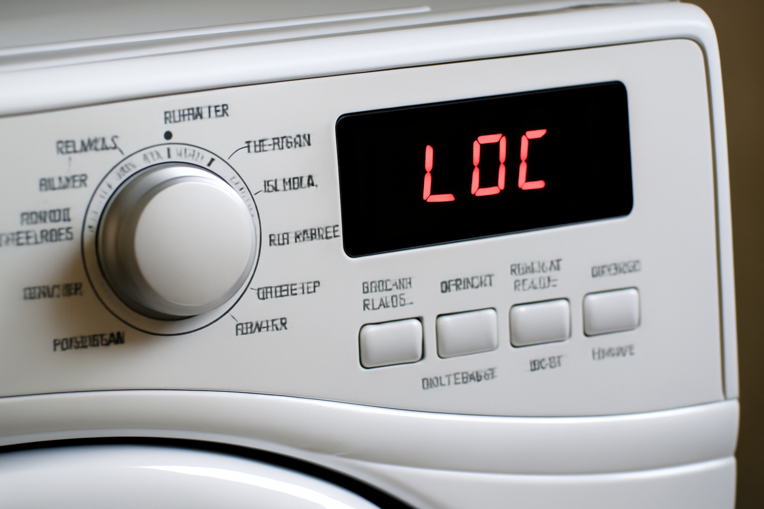 كيف تصلح خطأ LOC في مجفف Maytag