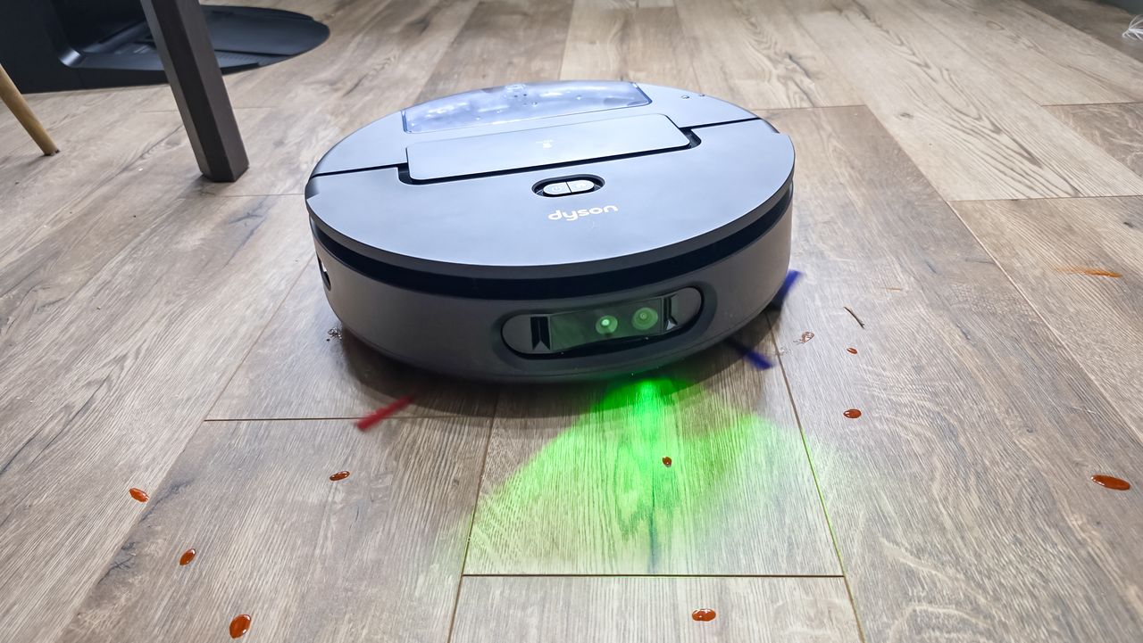 مكنسة Dyson Spot+Scrub Ai الروبوتية