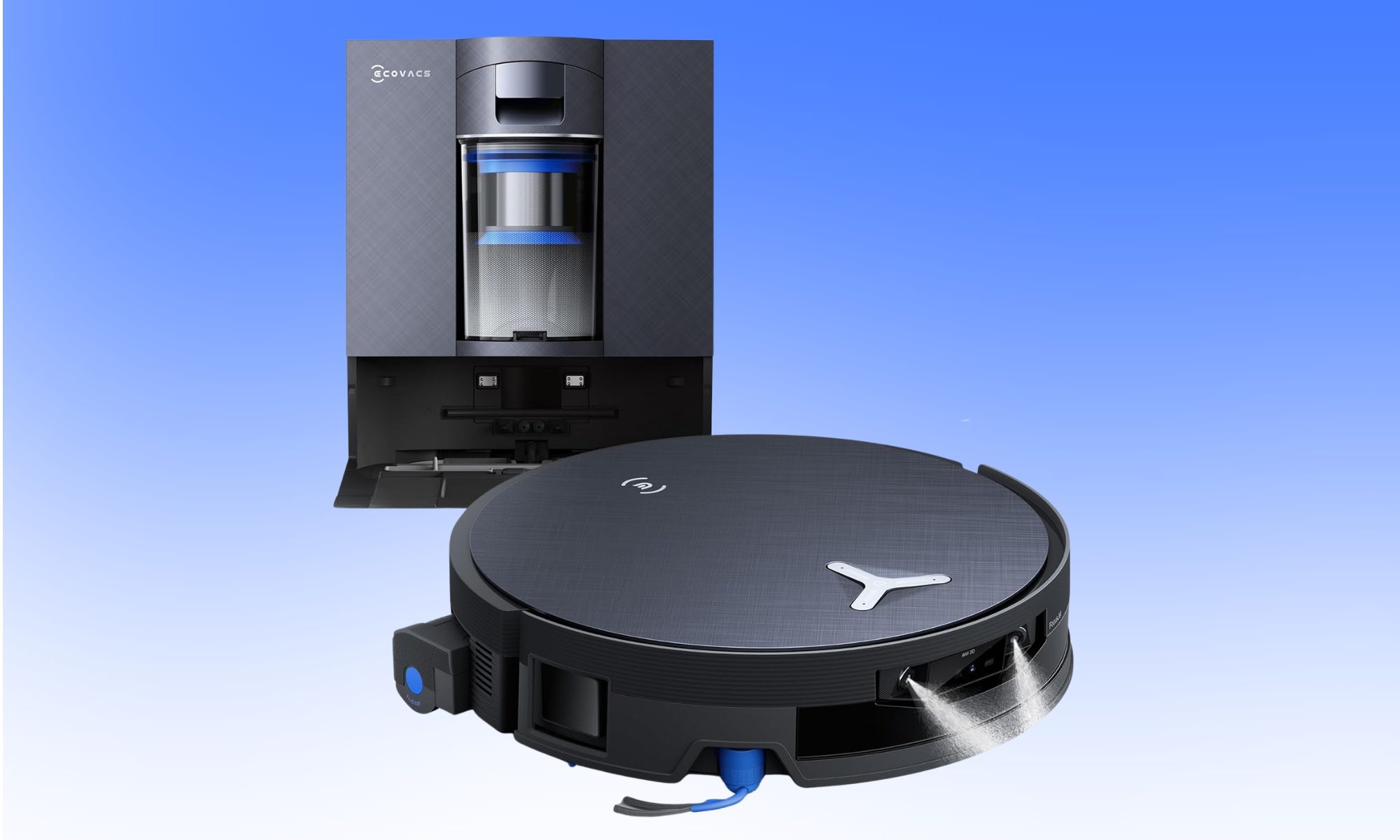 Ecovacs Deebot X12 Omnicyclone robotstofzuiger.