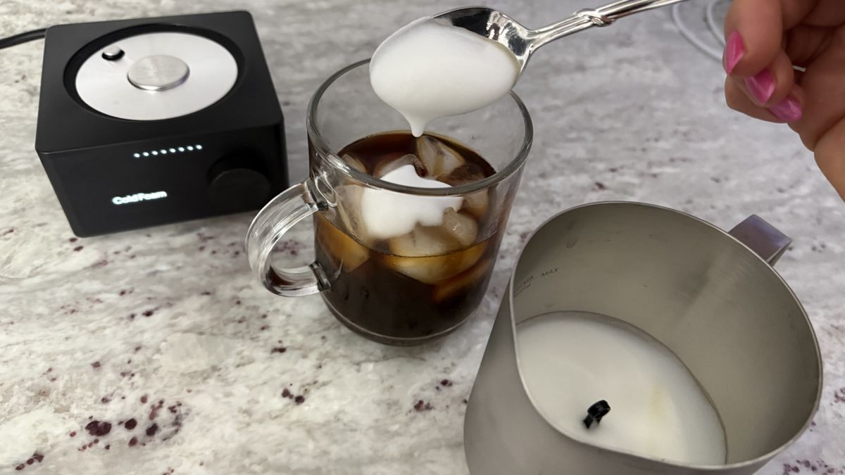 Terra Kaffe Aero إعداد الرغوة الباردة
