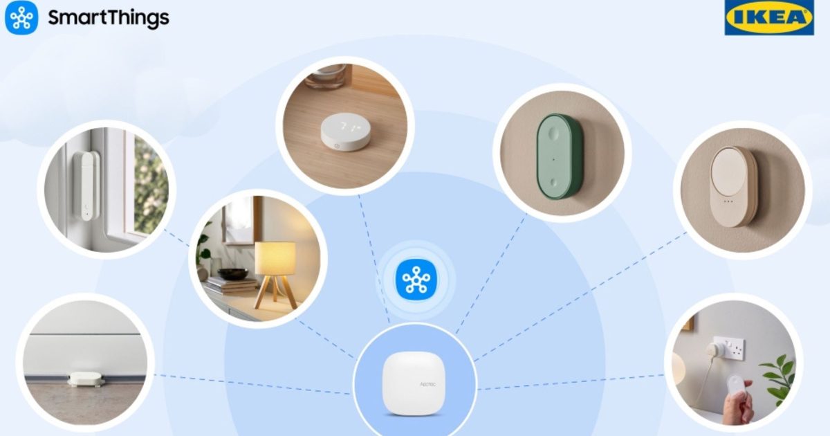 سامسونج SmartThings وإيكيا: توافق جديد لأجهزة Matter