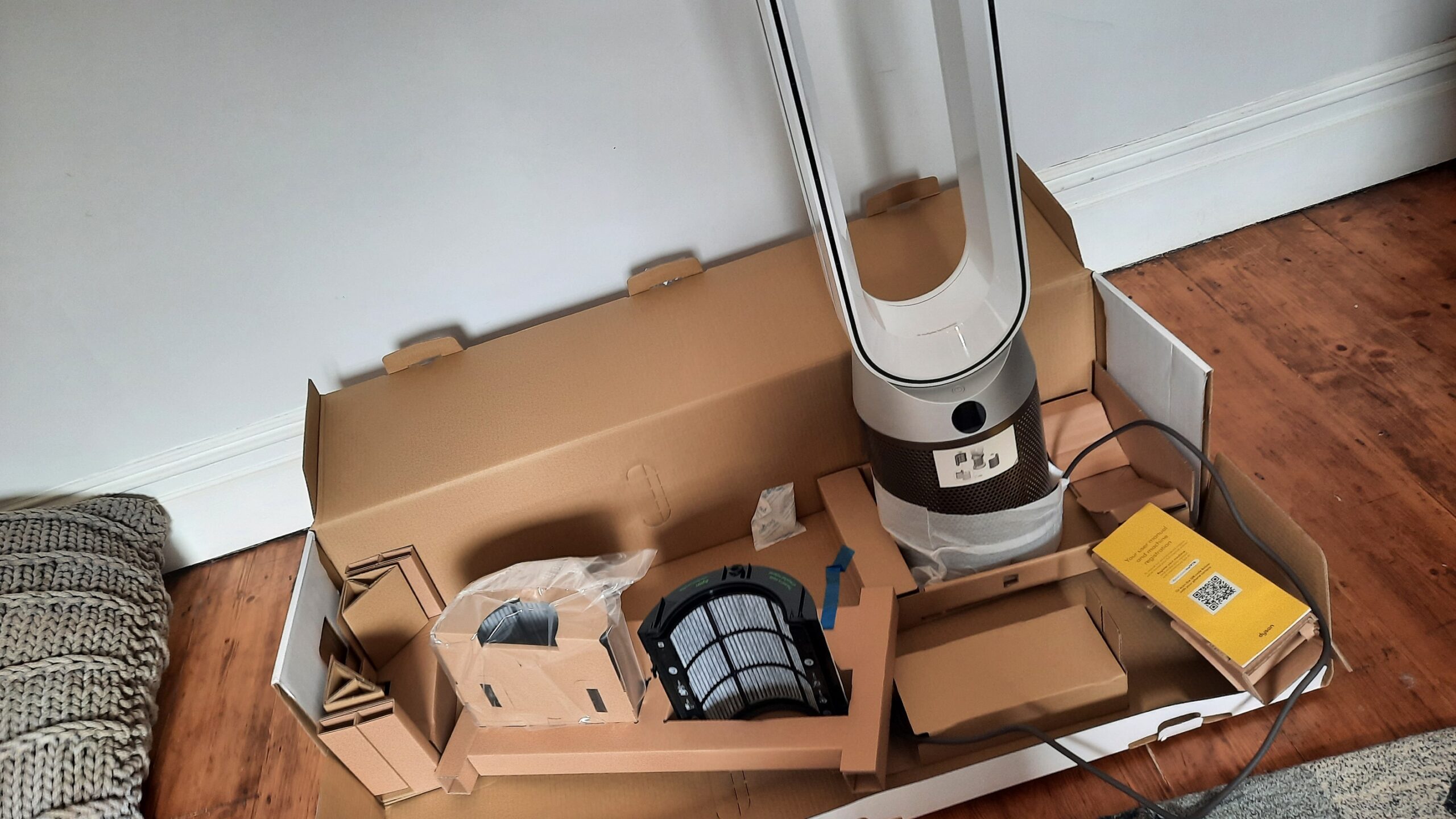 إعداد مروحة Dyson autoreact