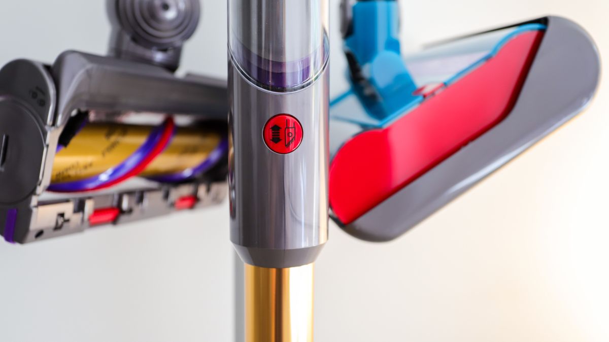 Die Dyson V15s Detect Submarine Complete integrierte Fugendüse