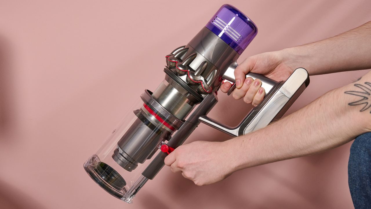 Dyson V11 Akku-Staubsauger mit Staubbehälter-Entleerungsanzeige