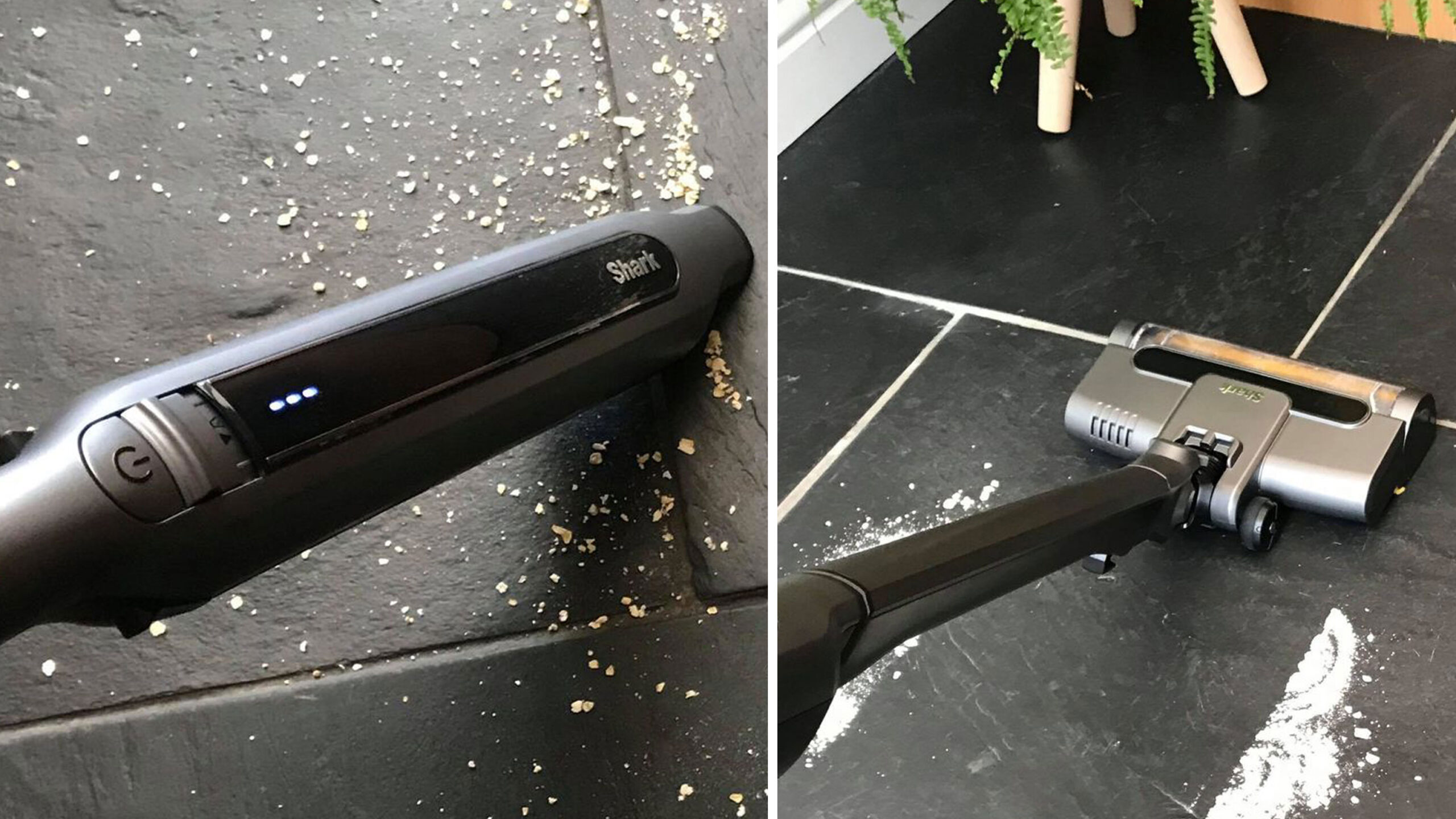 مكنسة Shark WandVac System في وضع اليد والوضع الأرضي