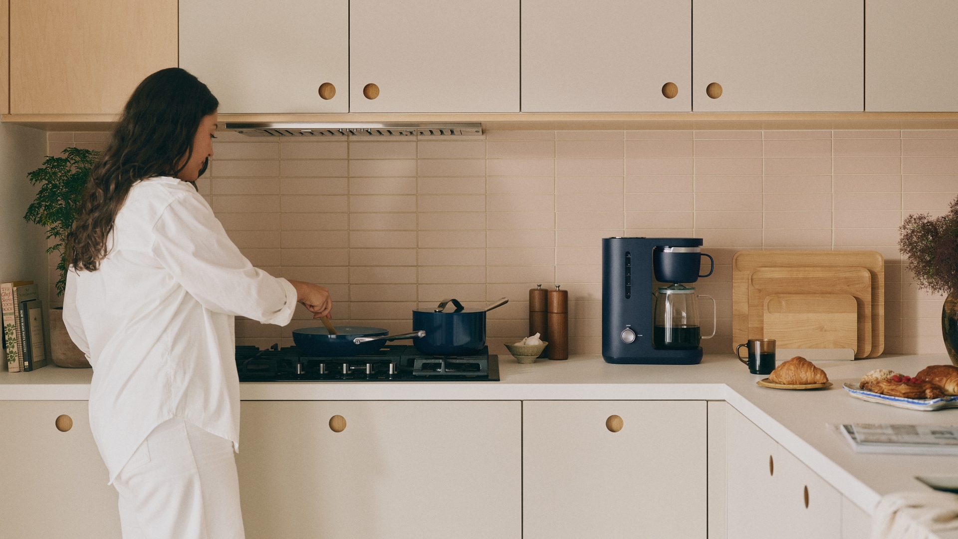 Caffettiera da 10 tazze al cumino per uso domestico