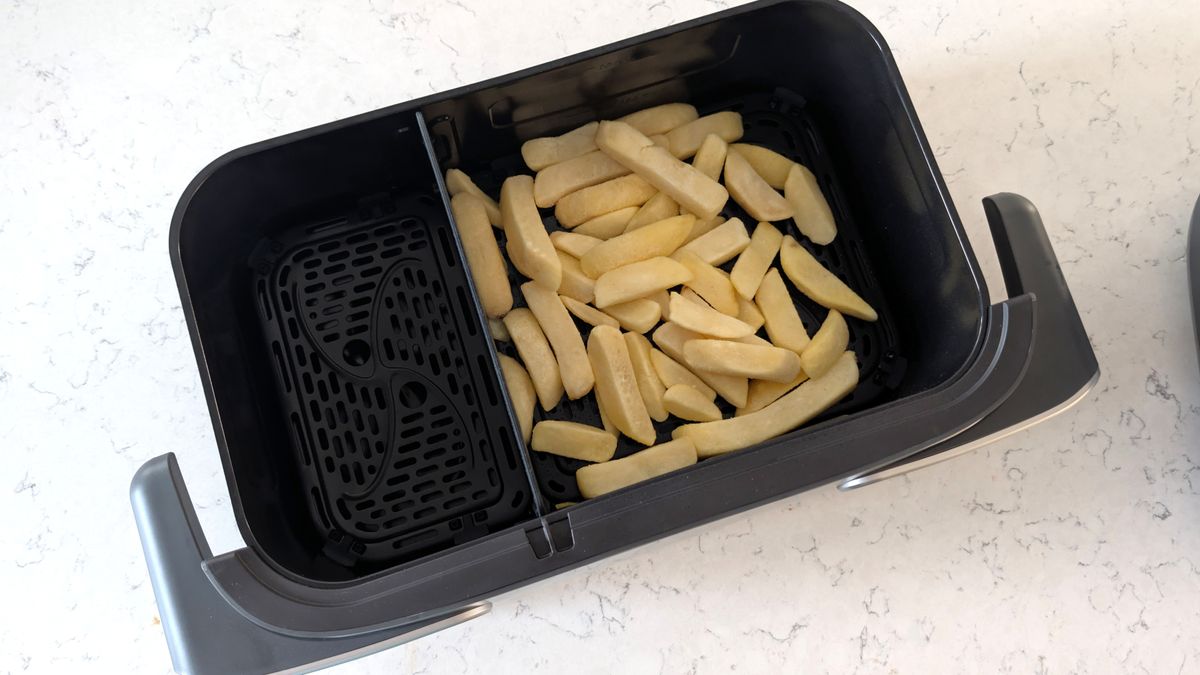 طعام في قلاية Philips 5000 Series Megabasket الهوائية بالبخار