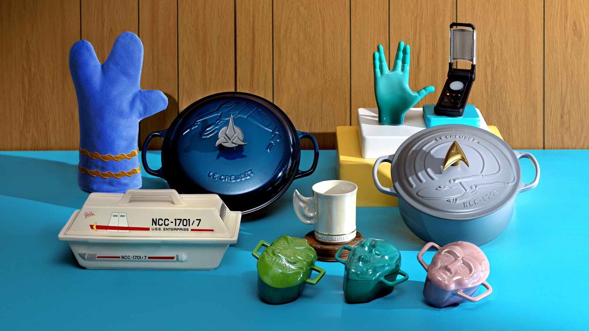 Lo Crozzi, Star Trek koleksiyonunun tamamını tanıttı: uzay meraklıları için benzersiz tasarımlar.
