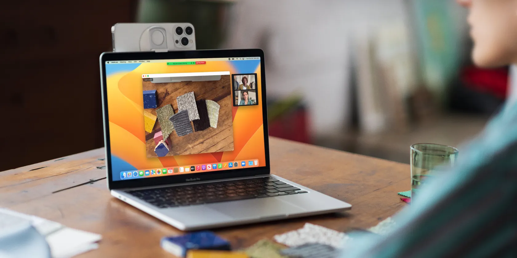 Continuity Camera with an iPhone and MacBook