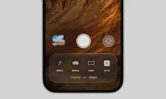 FPT mock-up of iOS 26 camera app