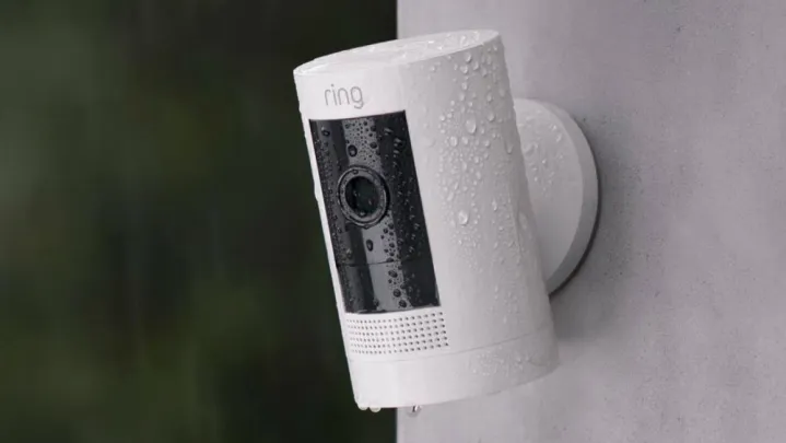 The Ring Outdoor Cam in the rain