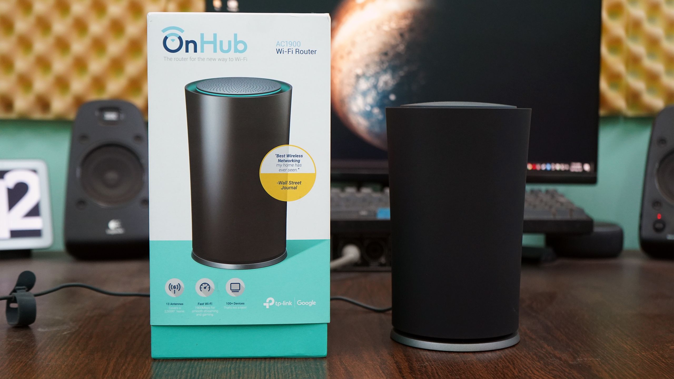 setting up a Mesh Wi-Fi router