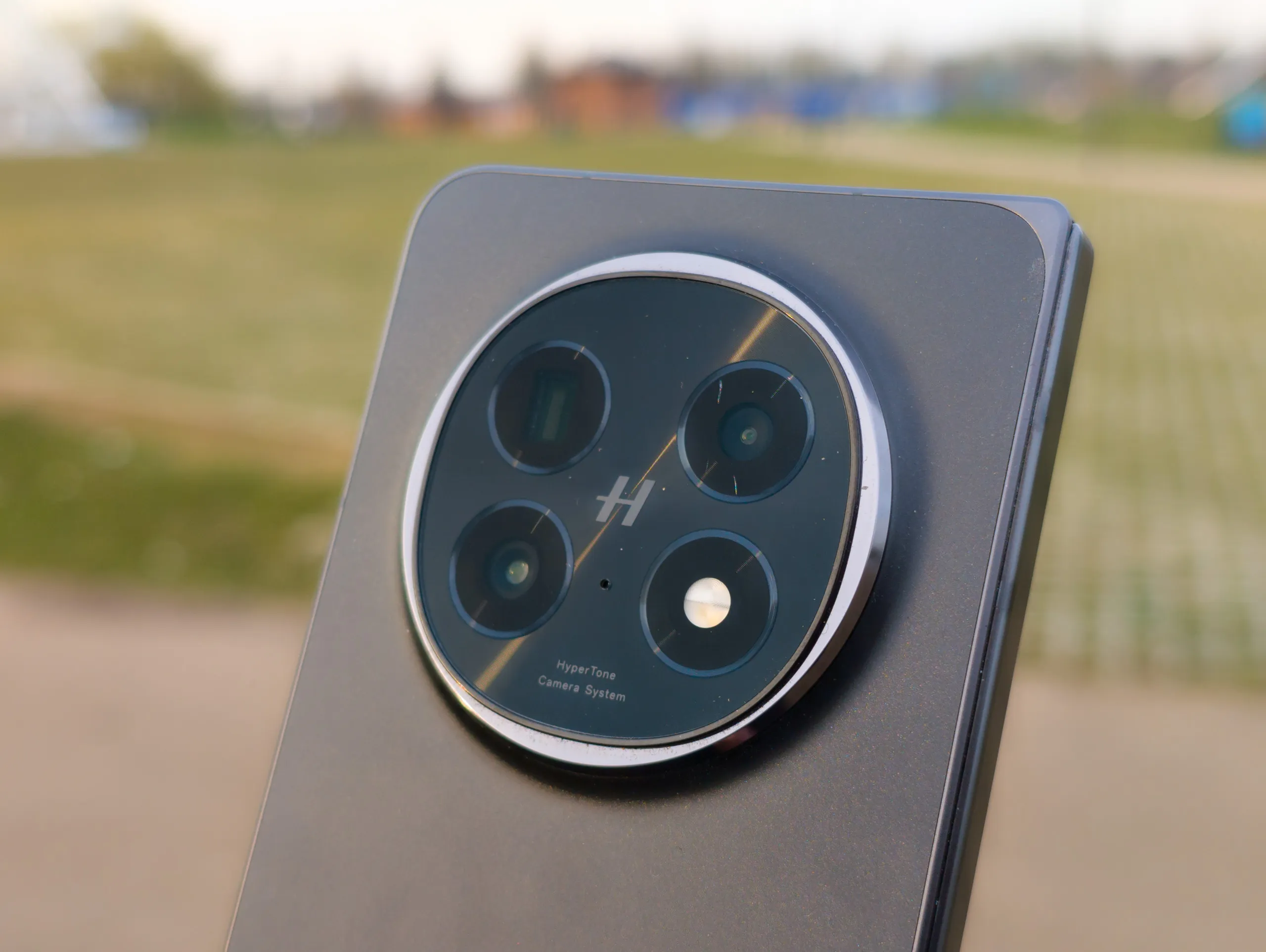 The rear triple camera on the Oppo Find N5