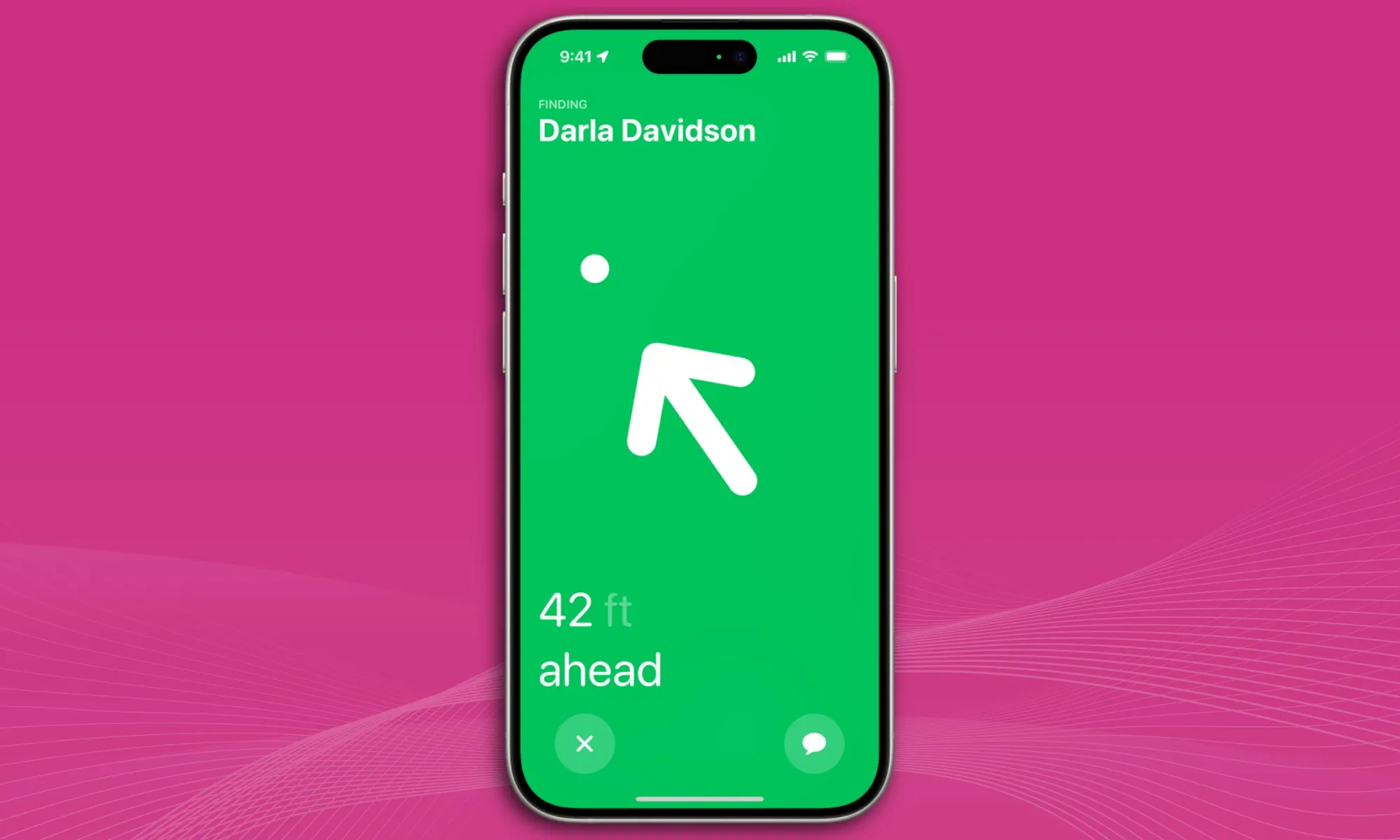 Precision Finding in Apple's Find My network.