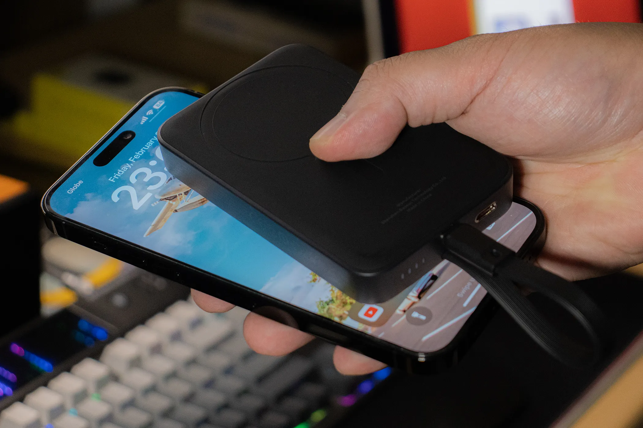 Baseus Magnetic Power Bank Hero Image