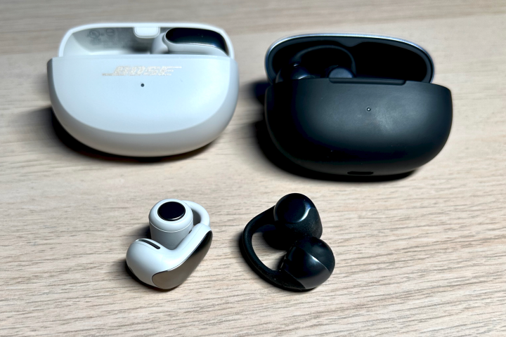 Bose Ultra Open Earbuds and Shokz OpenDots One.