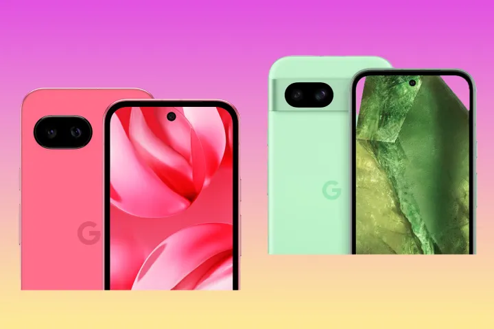 Google Pixel 9a vs Pixel 8a.