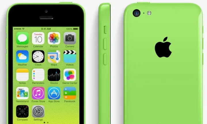 iPhone 5c in Green