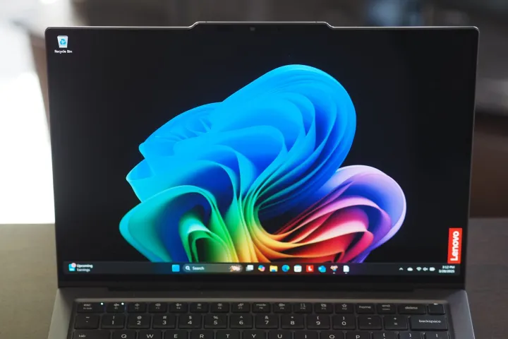 Lenovo ThinkPad X9-14 front view showing display.