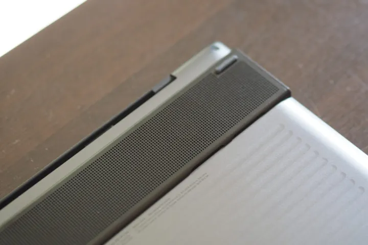 Lenovo Thinkpad X9-14 top down view showing Engine Hub.