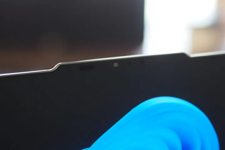 Lenovo ThinkPad X9-14 front view showing webcam.