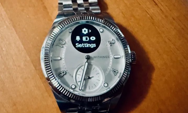 Withings ScanWatch Nova Brillant.