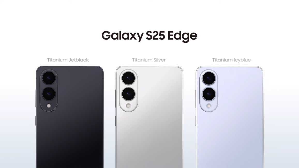 Samsung Galaxy S25 Edge Color Variants