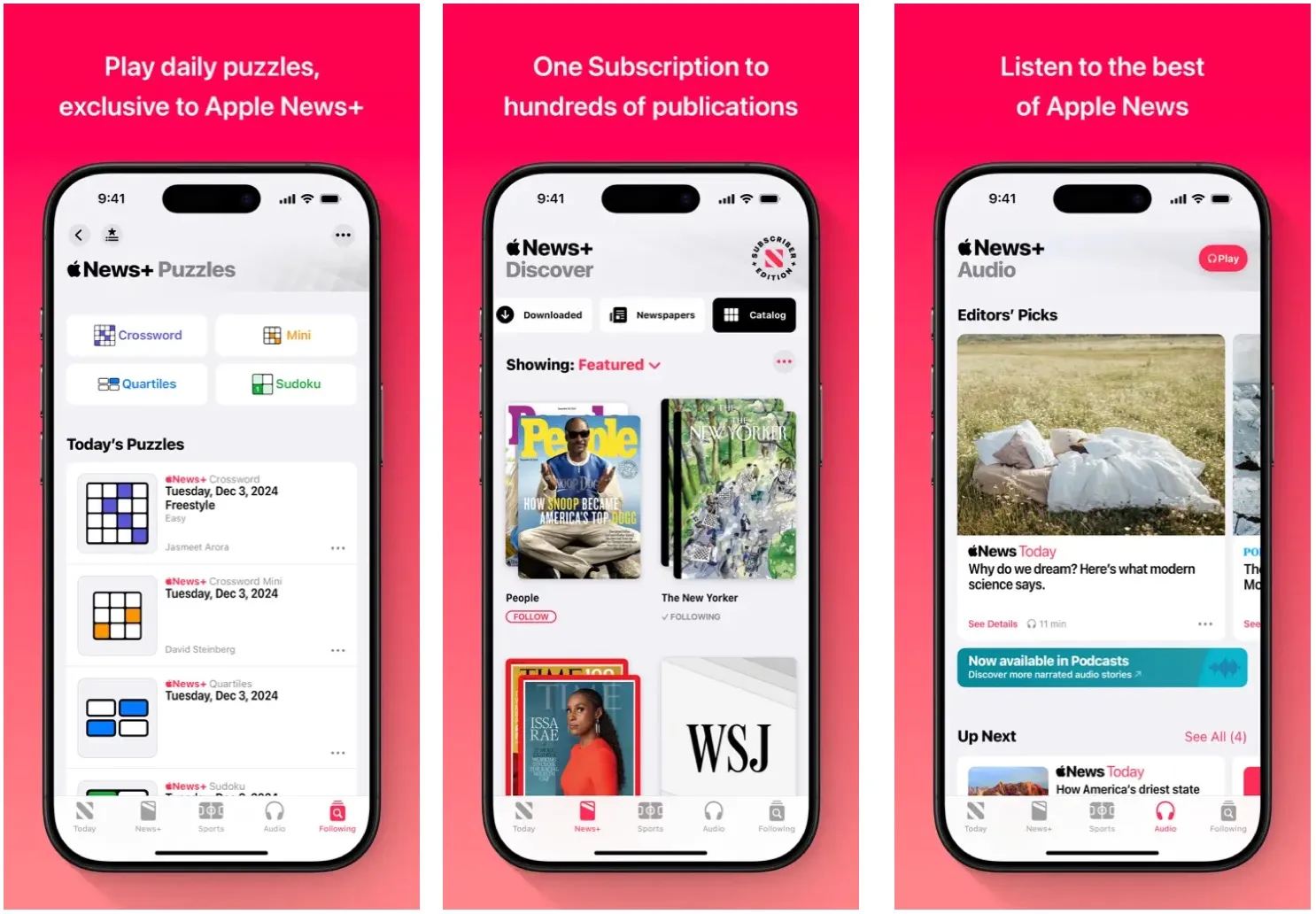 تطبيق أخبار Apple.