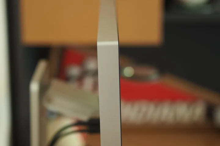 Apple Pro Display XDR side view showing edge.