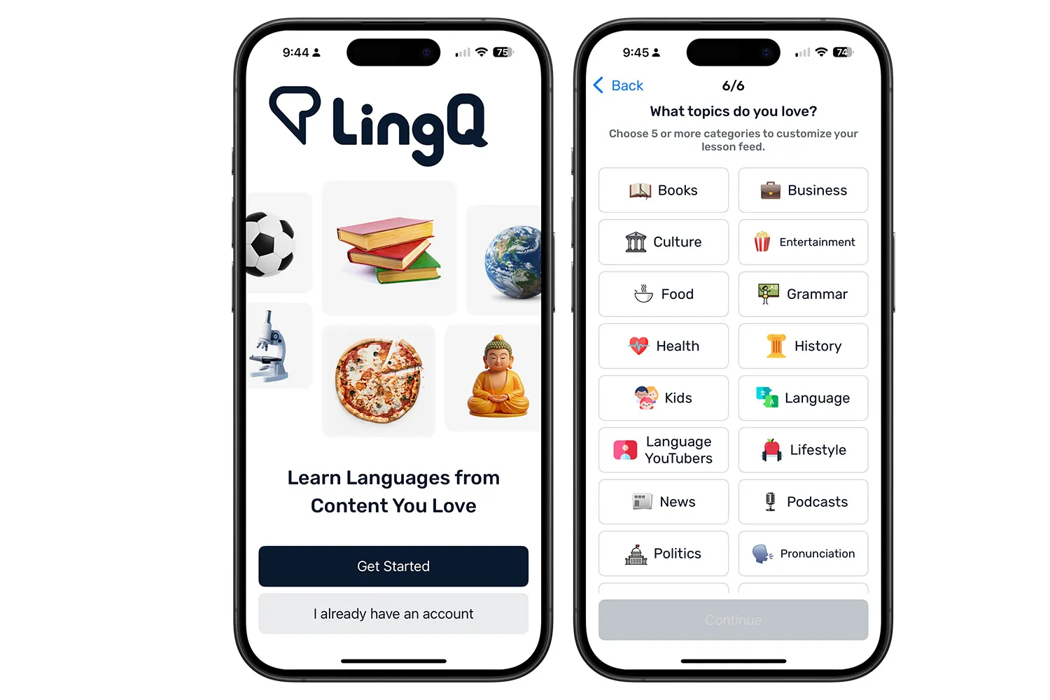 تطبيق LinqQ.