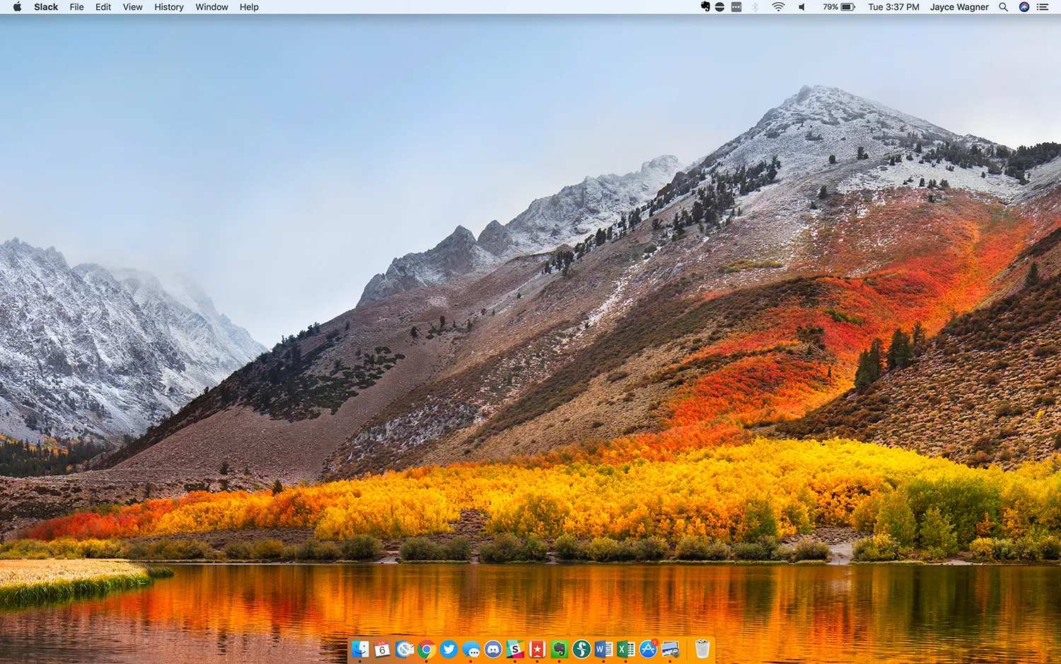 macOS High Sierra.