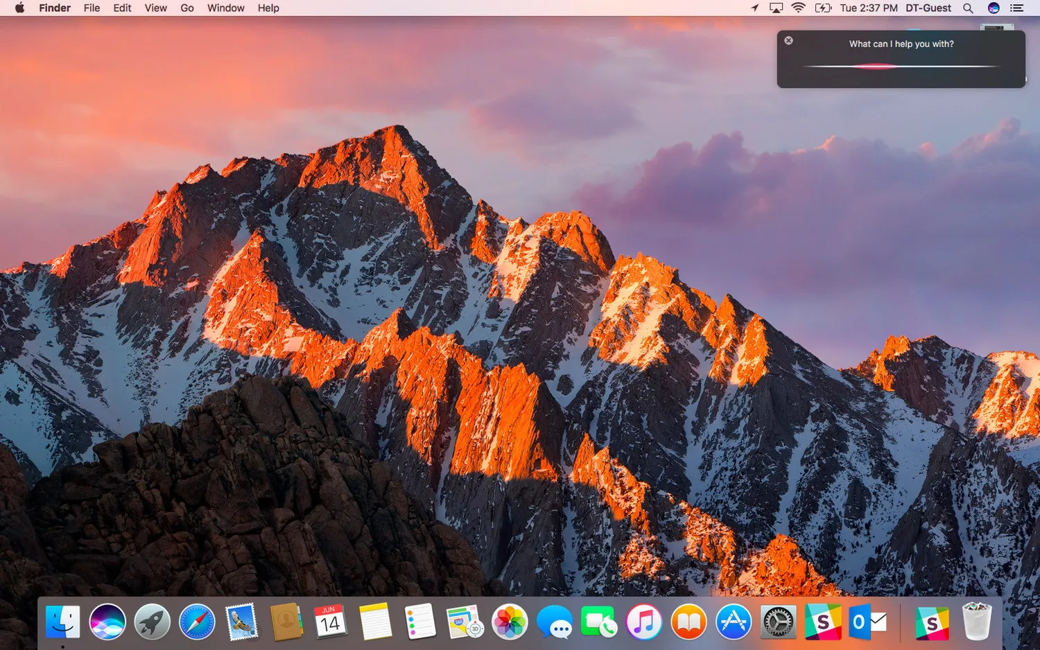 macOS Sierra.