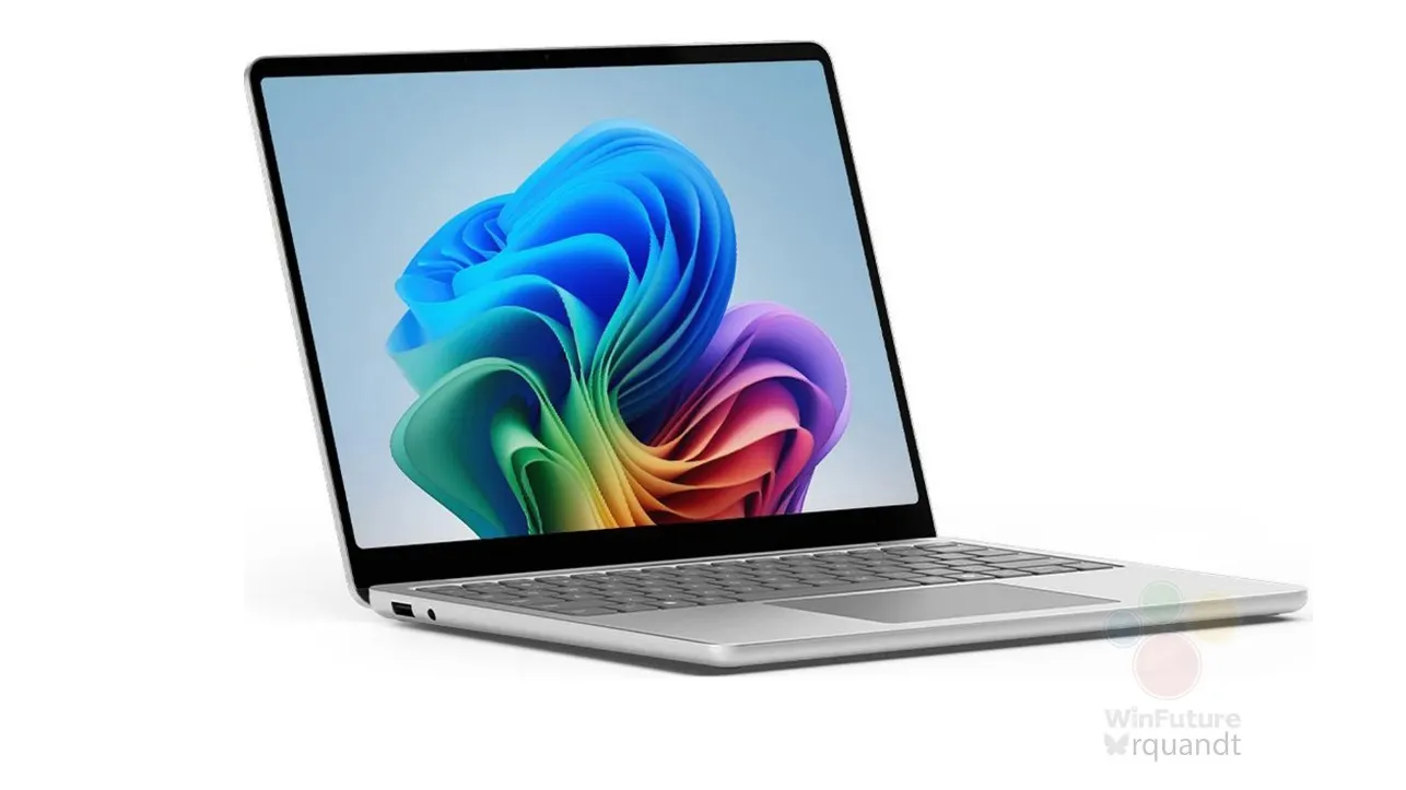 صورة مسربة لجهاز Microsoft Surface Laptop 13 لعام 2025