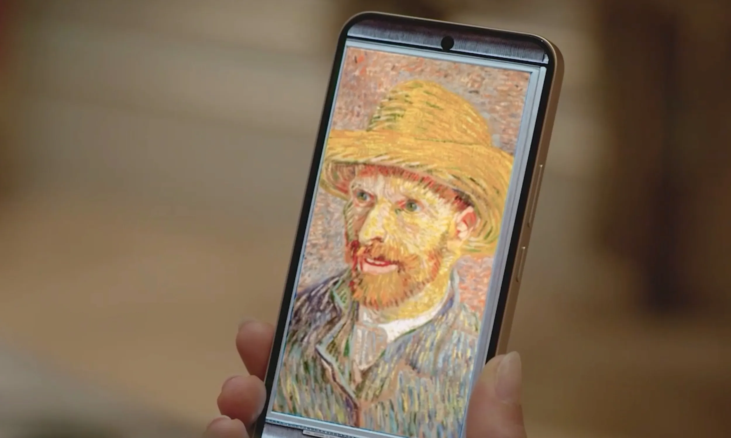 مشاهدة لوحة تنبض بالحياة على هاتف Honor من سلسلة 400.