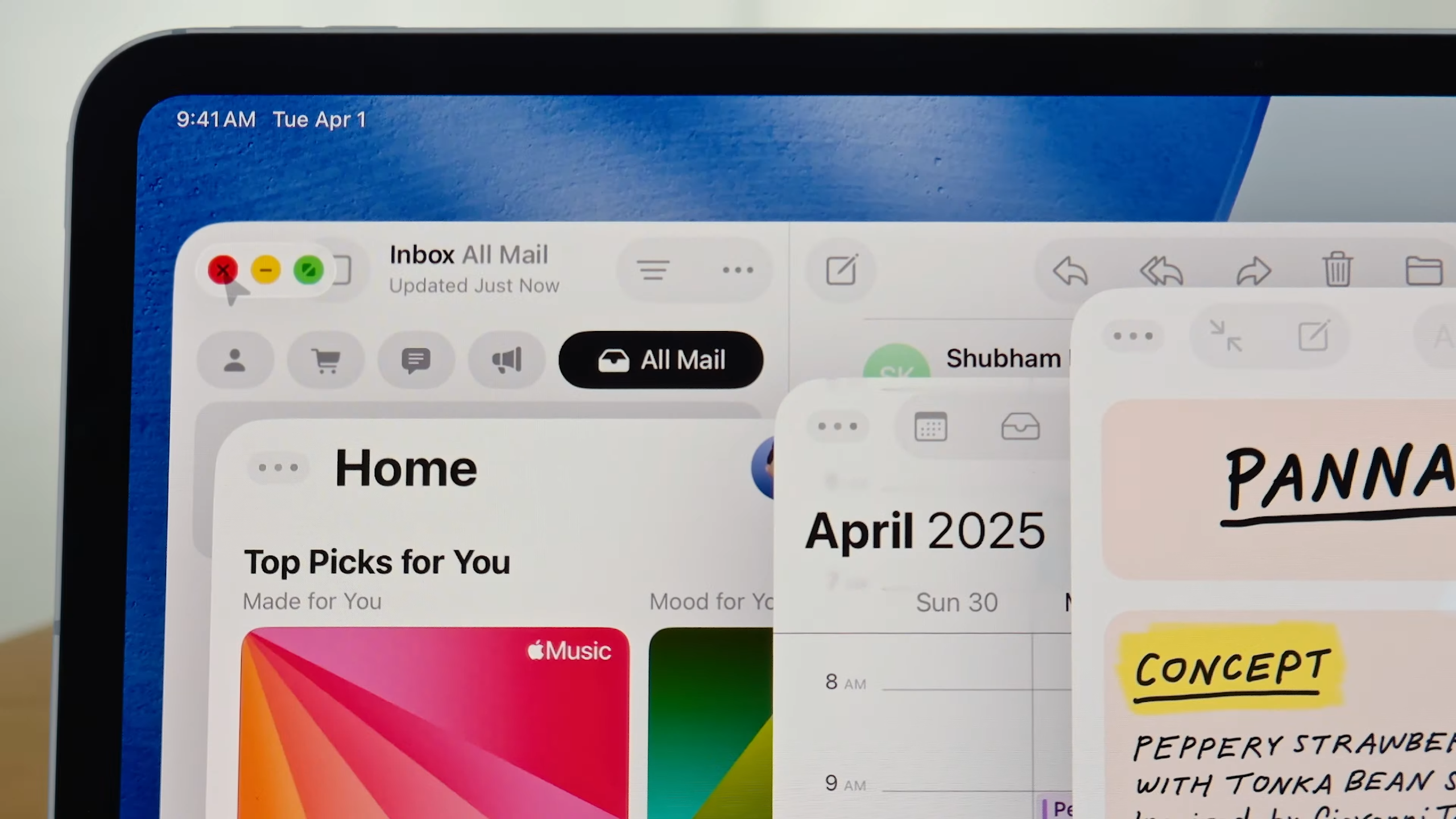 Window controls in iPadOS