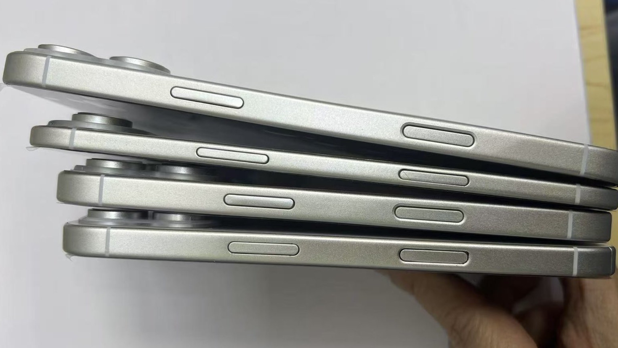 iPhone 17 dummy units including iPhone 17 Air