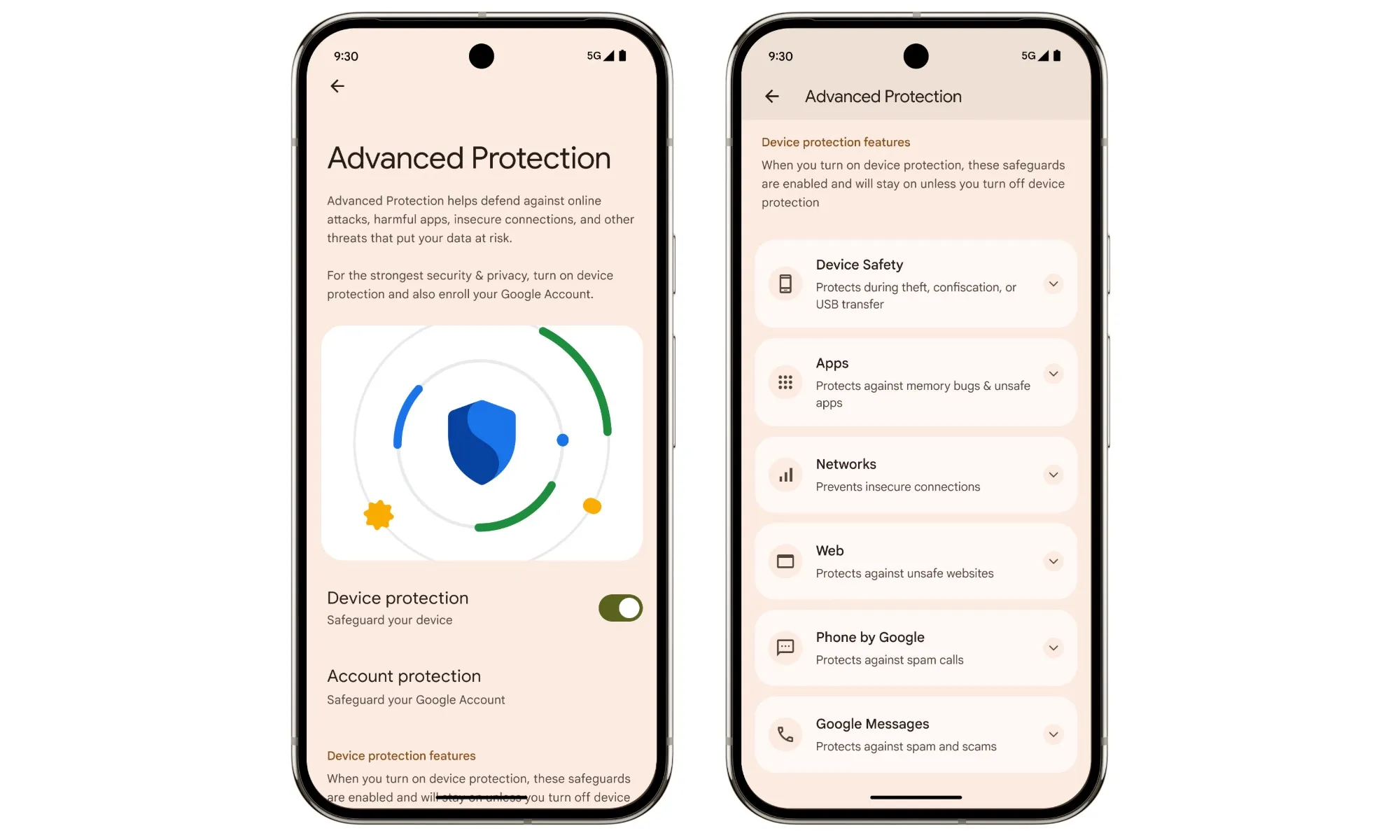 Android 16 security.