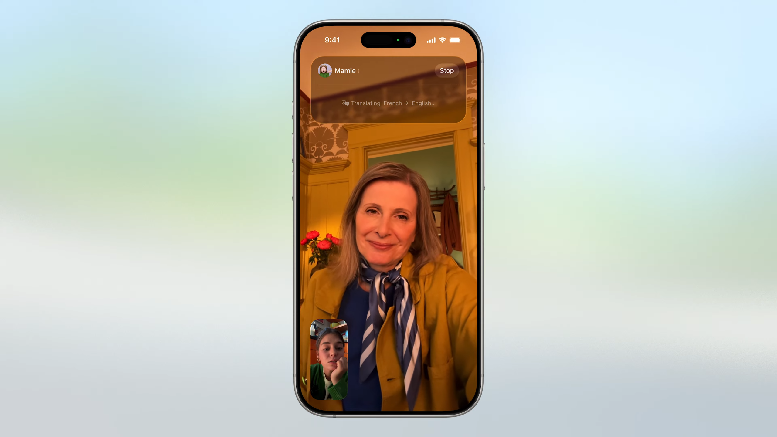 Translation in FaceTime