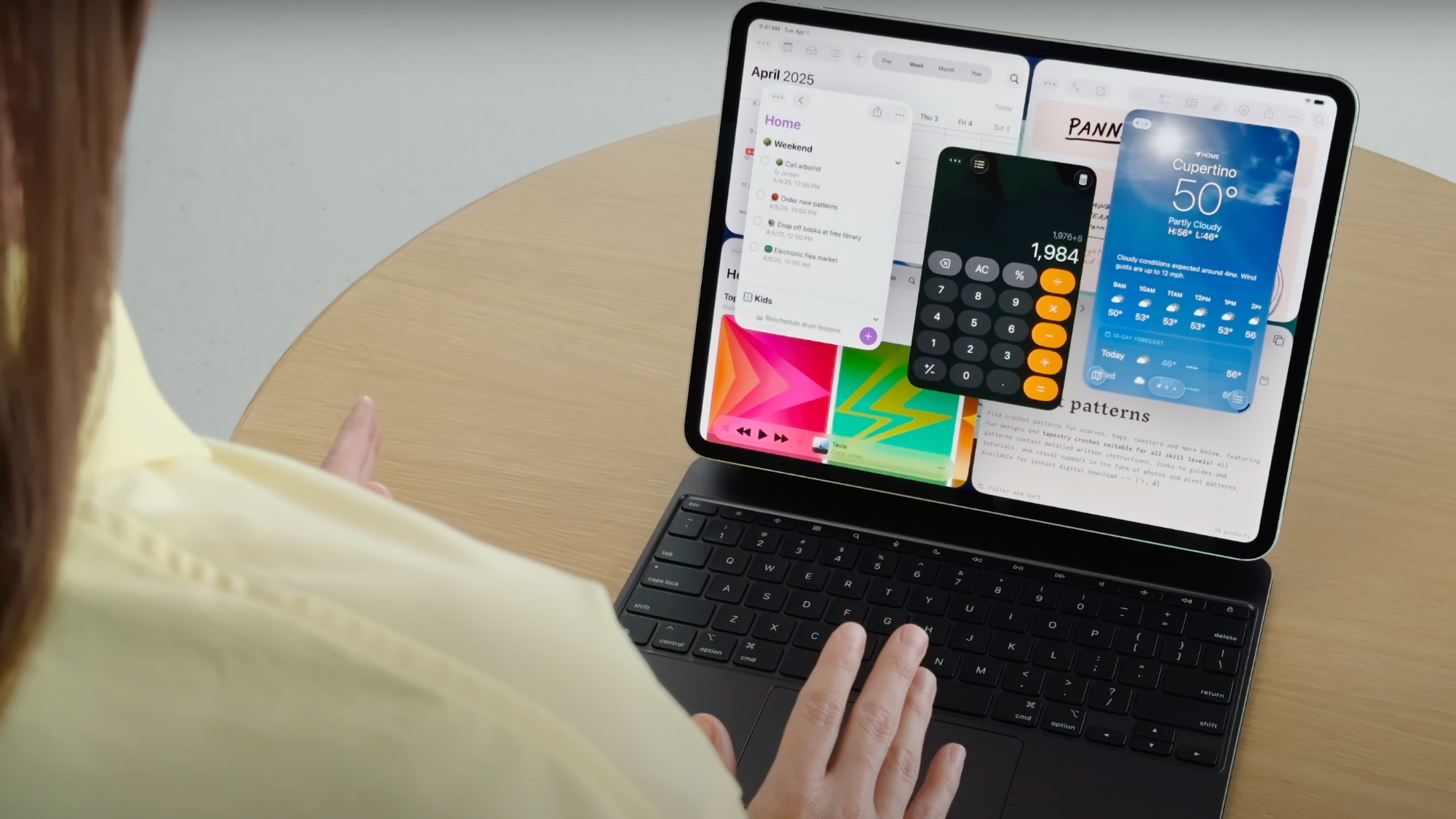 iPadOS 26 على iPad 
