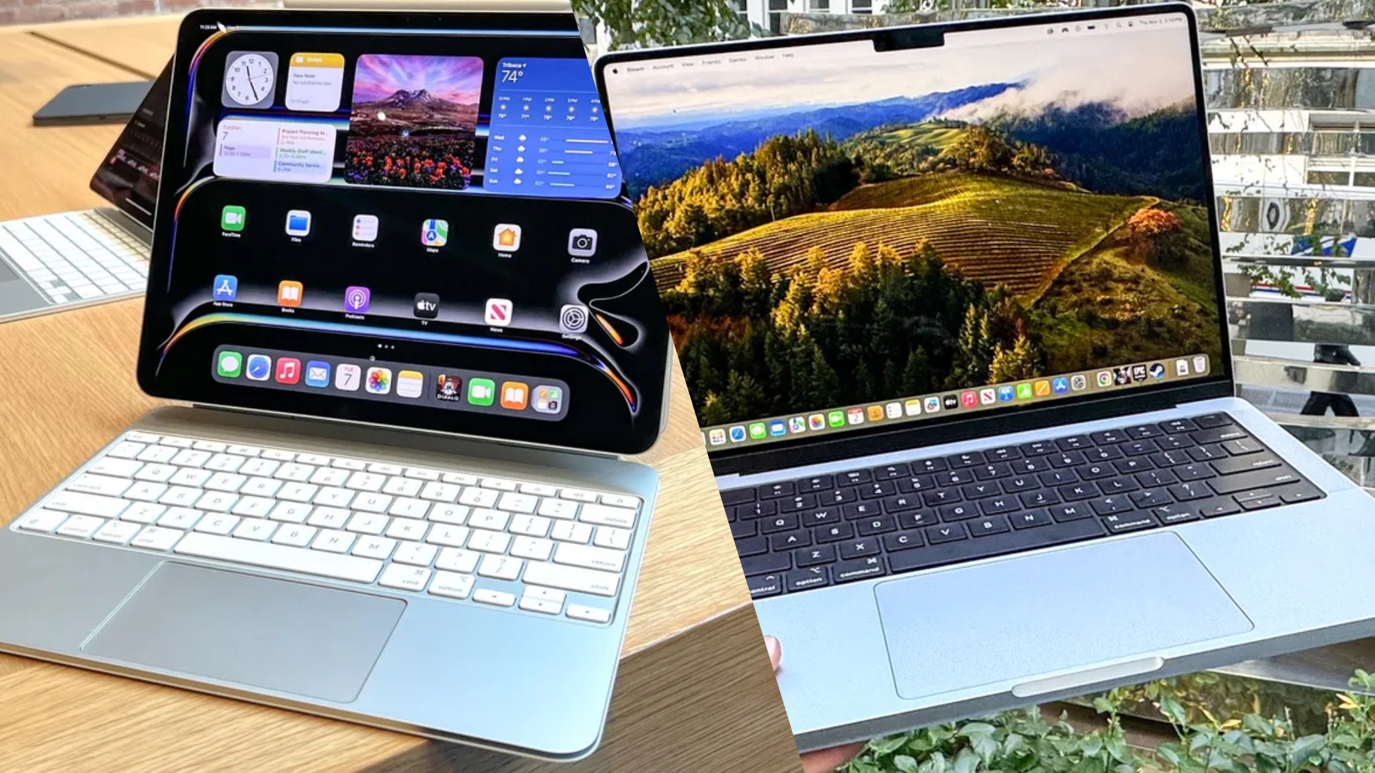 iPad Pro 2024 vs MacBook Pro 14-inch M3