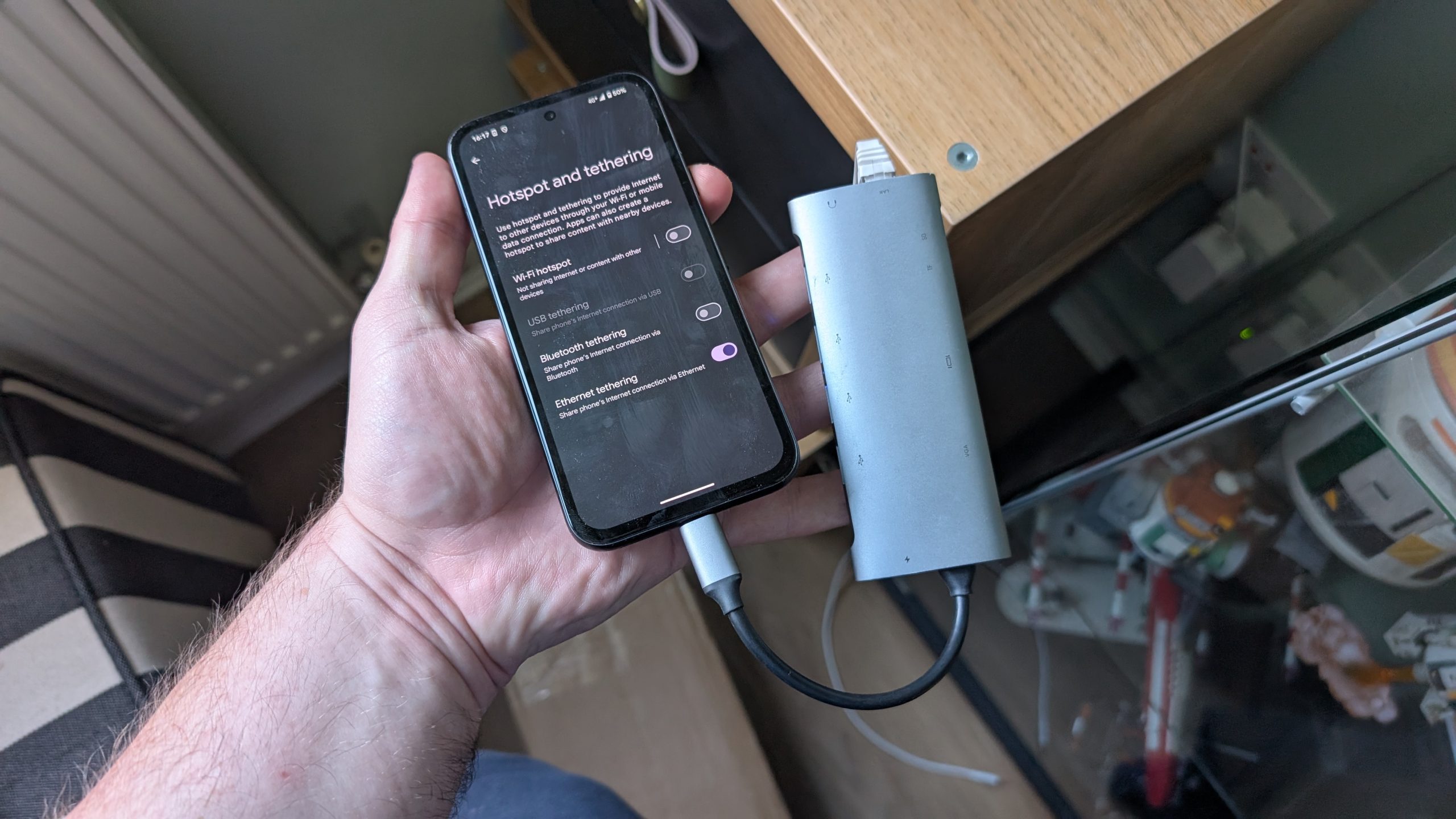 android 11 ethernet tethering feature