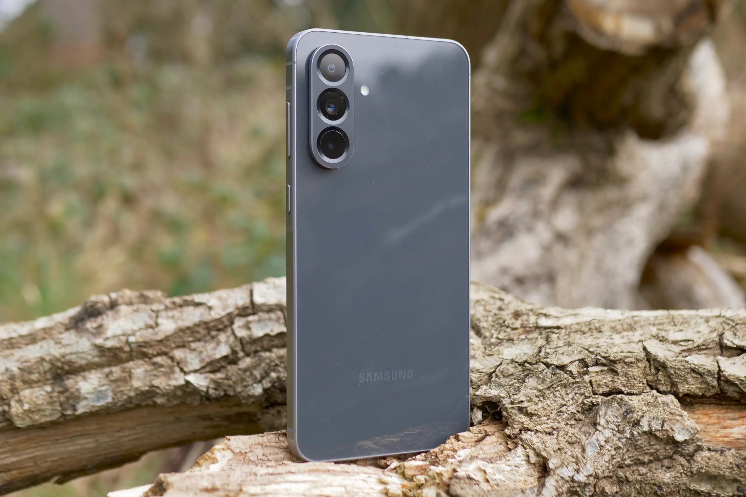 The back of the Samsung Galaxy A56.